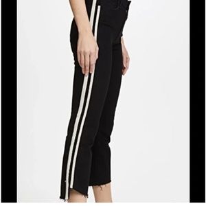 Mother Jeans Insider Crop Step Fray